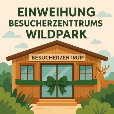 Neues Besucherzentrum im Pforzheimer Wildpark eröffnet